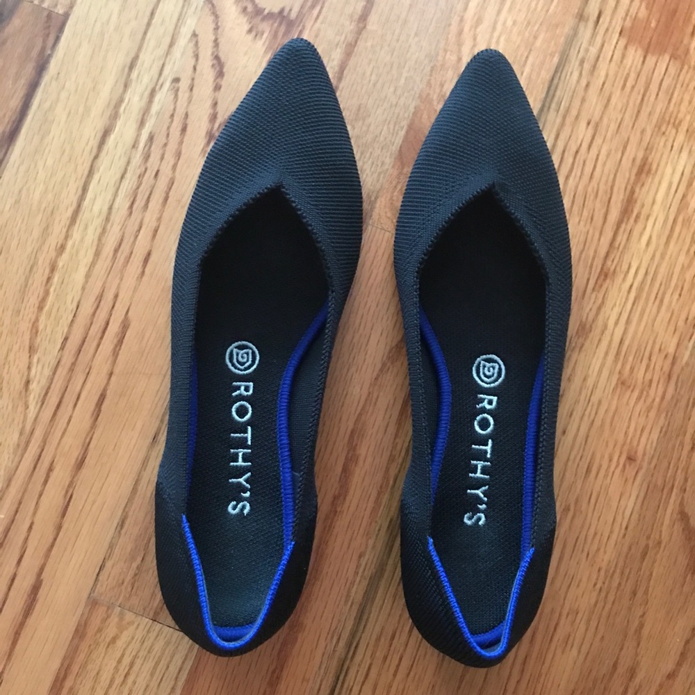 Rothys point ballet flats